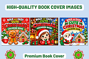 BOLD EASY CUTE CHRISTMAS COLORING, a Seasonal Illustration by Design Station (Thumbnail 3 of 6)