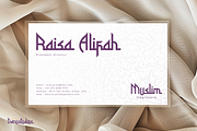 Salafushalih | Modern Arabic Font, a Script Font by Denustudios (Thumbnail 6 of 12)