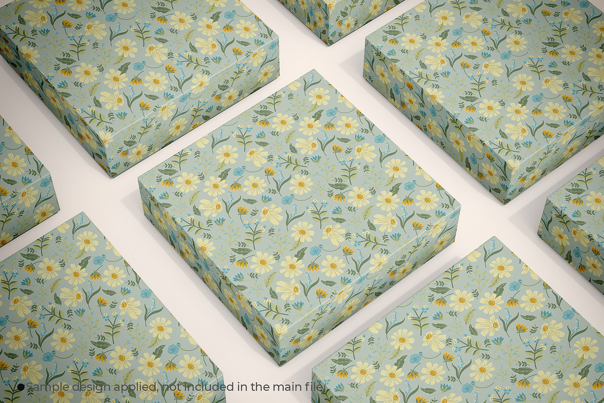 Square Box Packaging Mockup, a Packaging Mockup by Sheikhadesign (Photo 10 of 10)