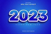 2023 New Year 3d text effect Bundle, a Layer Style Add-On by Mondols Graphic (Thumbnail 7 of 11)