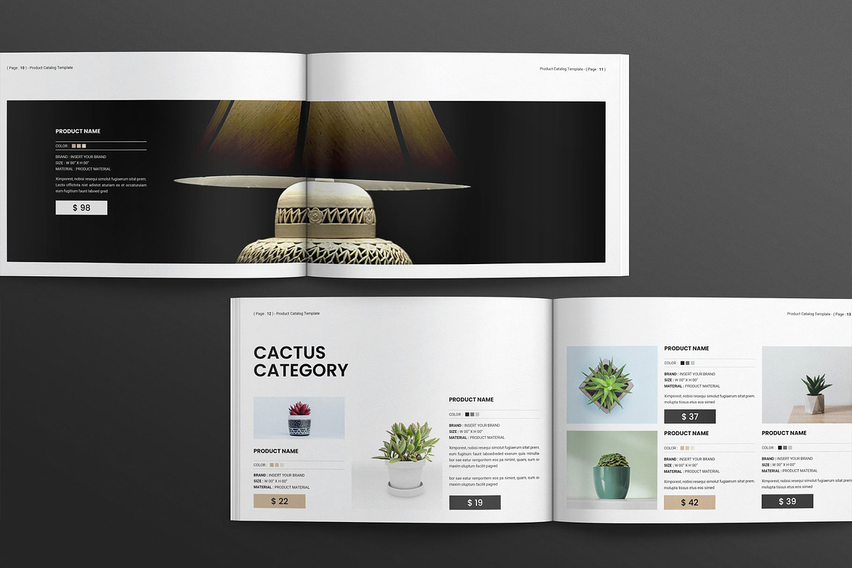 Product Catalog Template Landscape preview 5