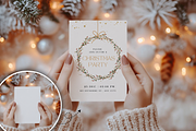 Christmas Card Mockup Bundle, a Product Mockup by TatiMockup (Thumbnail 6 of 8)