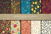 50 seamless hand drawn patterns, a Pattern Graphic by Swathi Kirthyvasan (Thumbnail 3 of 7)