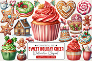 Sweet Holiday Cheer Clipart, an Illustration by RobertsArt (Thumbnail 1 of 7)