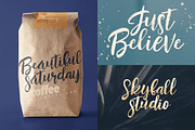Taksim Brush Font, a Handwritten Font by Cruzine (Thumbnail 4 of 7)