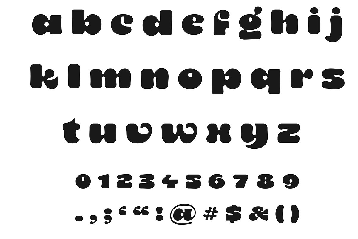 Rock star - Rounded bold sans serif, a Font by Sk designs (Photo 10 of 10)