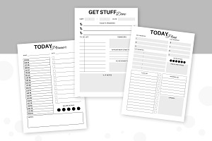 Printable Daily Planner Fillable