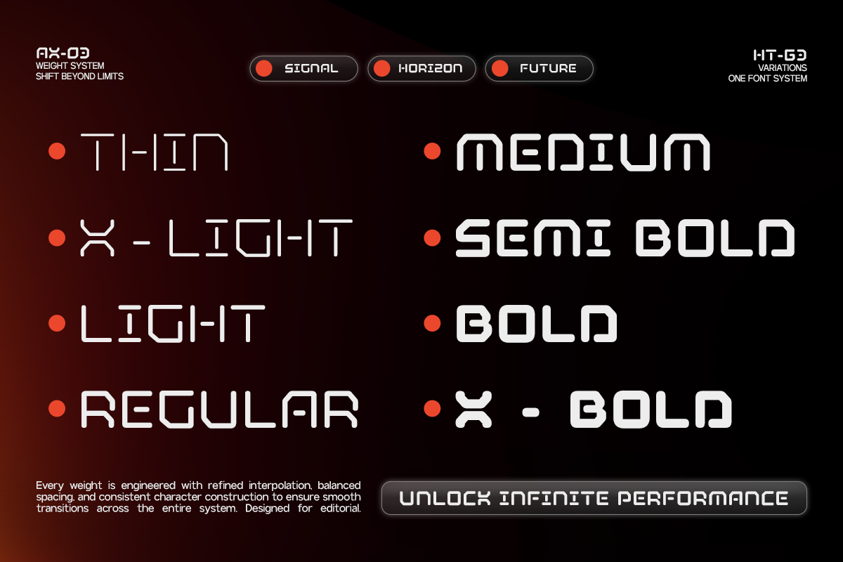 GC Adge – Variable Techno Sans, a Sans Serif Font by Glyphonic (Photo 10 of 14)