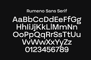 Rumeno Font Family, a Sans Serif Font by Yukita Creative (Thumbnail 5 of 10)
