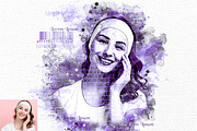 Watercolor Typography FX, an Action Add-On by Studio Retouch (Thumbnail 10 of 13)