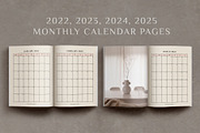 Aesthetic Planner & Calendar, a Stationery Template by Anatartan Design (Thumbnail 18 of 27)
