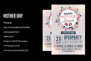 Mothers Day Flyer