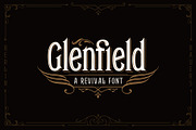 Glenfield - A Vintage Typeface, a Serif Font by Jordan Wilson (Thumbnail 12 of 12)