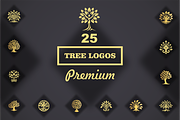 Tree Collection Logo, a Branding & Logo Template by Logosava (Thumbnail 1 of 11)