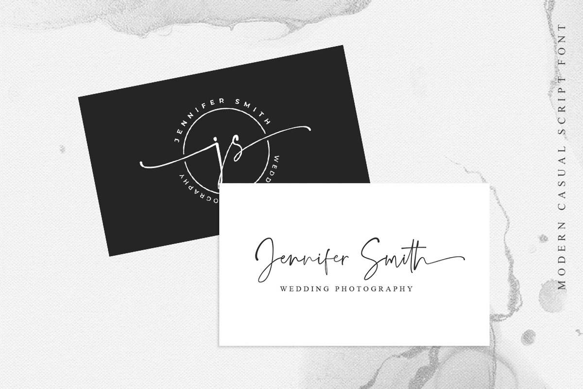 Jesitta Signature, a Script Font by Megatype (Photo 2 of 8)