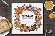 Breakfast Time Doodle Collection, a Decorative Illustration by alexrockheart (Thumbnail 8 of 9)