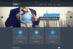 TurnUp - PSD Template