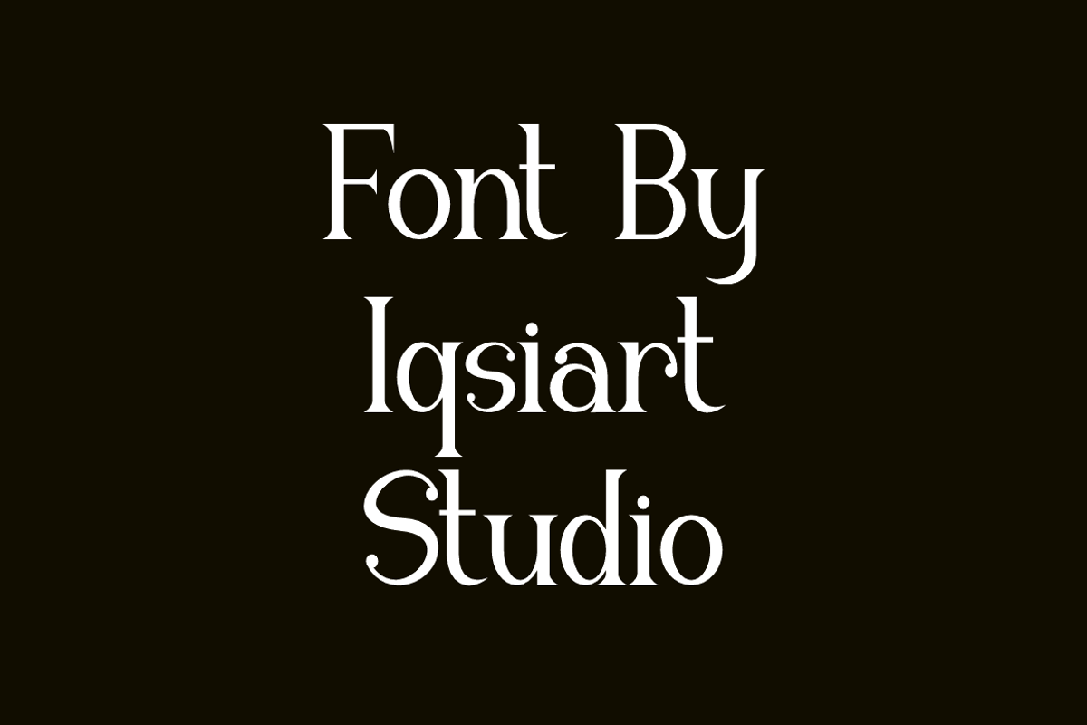 Rostyah - Elegant Serif Font, a Serif Font by Iqsiart Studio (Photo 4 of 8)