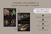 Dark Moody Pinterest Canva Templates, a Social Media Template by Made by Melody (Thumbnail 5 of 8)