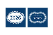 Happy New Year Design, a Decorative Illustration by Lakhan1998 (Thumbnail 4 of 6)