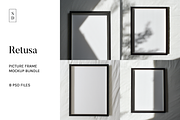 Frame Mockup Bundle - Retusa, a Household Mockup by Saguaro Digital (Thumbnail 1 of 14)