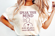Speak Your Mind Even If Your Voice, an Illustration by SharpMarketplace (Thumbnail 2 of 9)