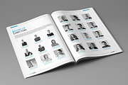 Clean Corporate Annual Report_V1, a Brochure Template by Layout Design (Thumbnail 5 of 5)