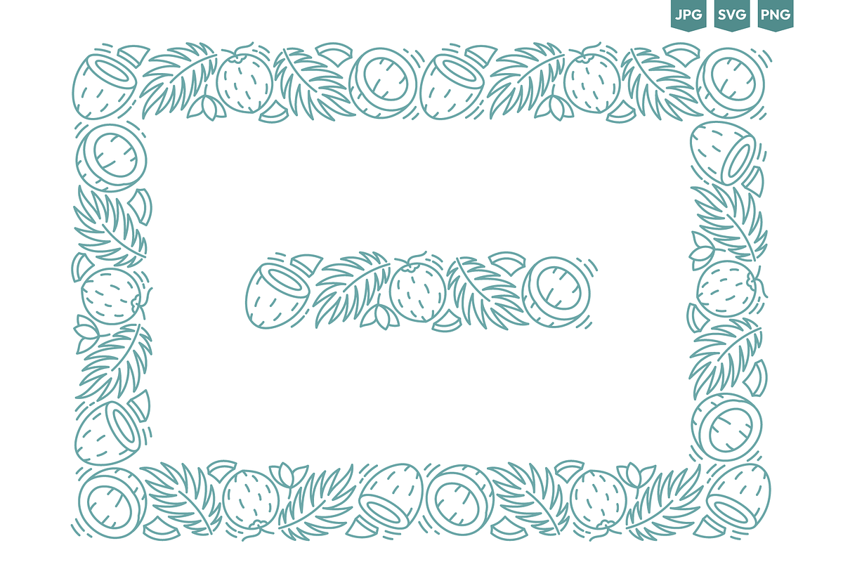 Tropical Doodles, Vector Set, a Decorative Illustration by Ilia Design (Photo 10 of 11)