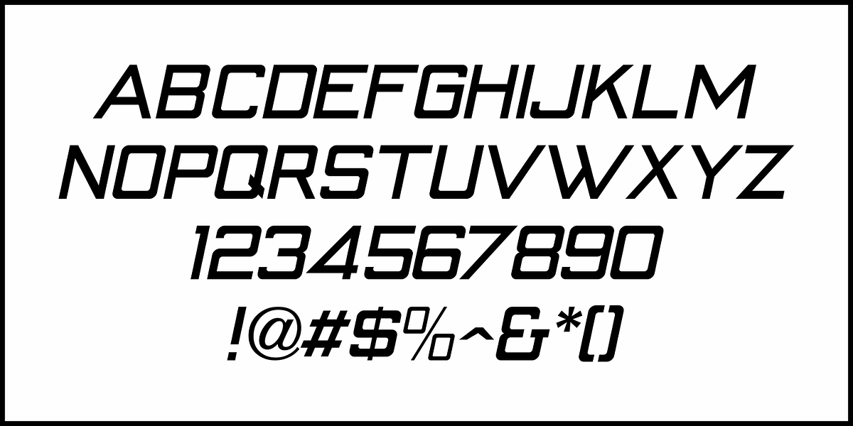 Generic Squared JNL, a Sans Serif Font by Jeff Levine Fonts (Photo 5 of 5)