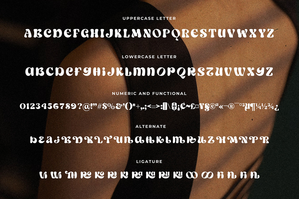 Salish Lodge Display Typeface, a Serif Font by RantautypeStudio (Photo 14 of 15)