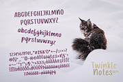 Twinkle Notes – Handwritten Font, a Handwritten Font by overlaytemplates (Thumbnail 5 of 5)