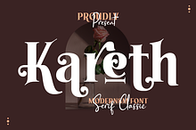 Kareth – Classic Serif font