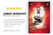 James-Midnight Flyer Template, a Flyer Template by What a Story (Thumbnail 1 of 2)