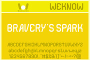 Air Attraction font, a Font by weknow (Thumbnail 2 of 8)