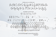 Wandering Winter | Script Font, a Handwritten Font by Scratchones (Thumbnail 7 of 8)