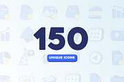 Glory Bold Colorfull Icon Pack, a Solid Icon by BROCZ Store (Thumbnail 2 of 8)