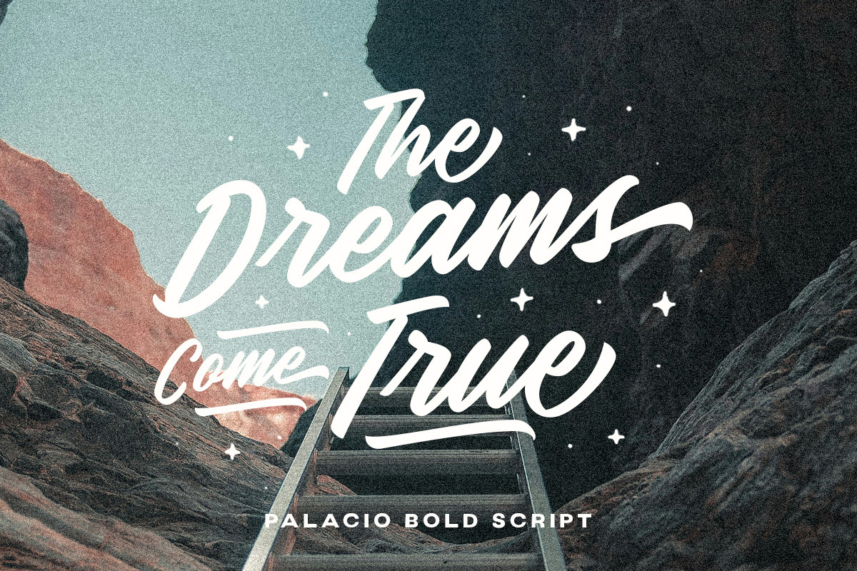 Palacio - Bold Script, a Script Font by Littlehand (Photo 4 of 9)