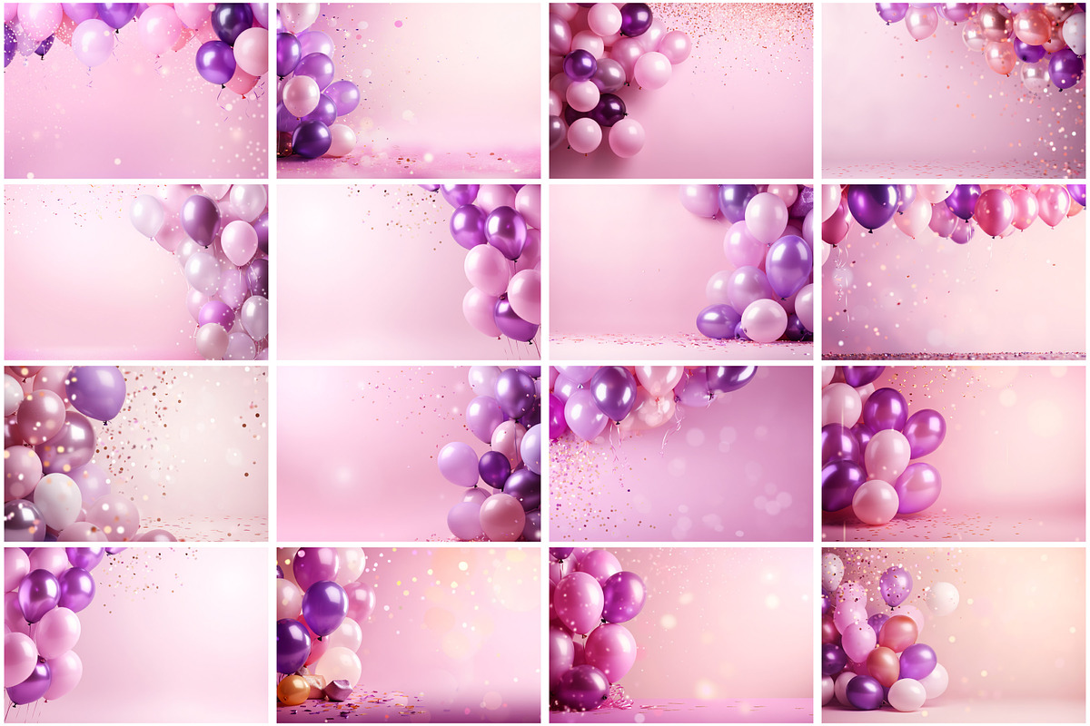 Balloons Border Background, a Background Graphic by Forhadx5 (Photo 7 of 9)