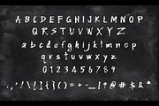 WOO Dry Brush Script Typeface, a Sans Serif Font by PARAMAJAN (Thumbnail 3 of 7)