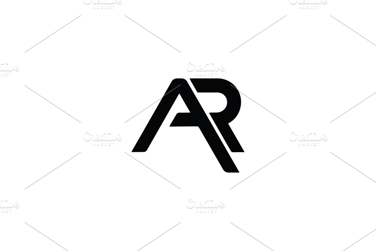 Modern AR Letter Logo Design, a Branding & Logo Template by Vectorium Studio (Photo 1 of 2)