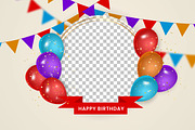Birthday wish banner set design, an Illustration by Tanuart (Thumbnail 3 of 10)