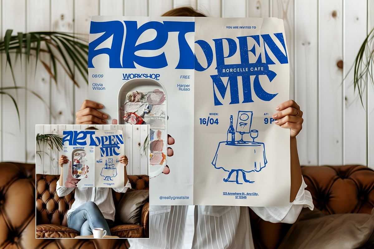 Newspaper Mockup - SC002 - 03, a Books & Magazine Mockup by Callistemon Creative (Photo 5 of 5)