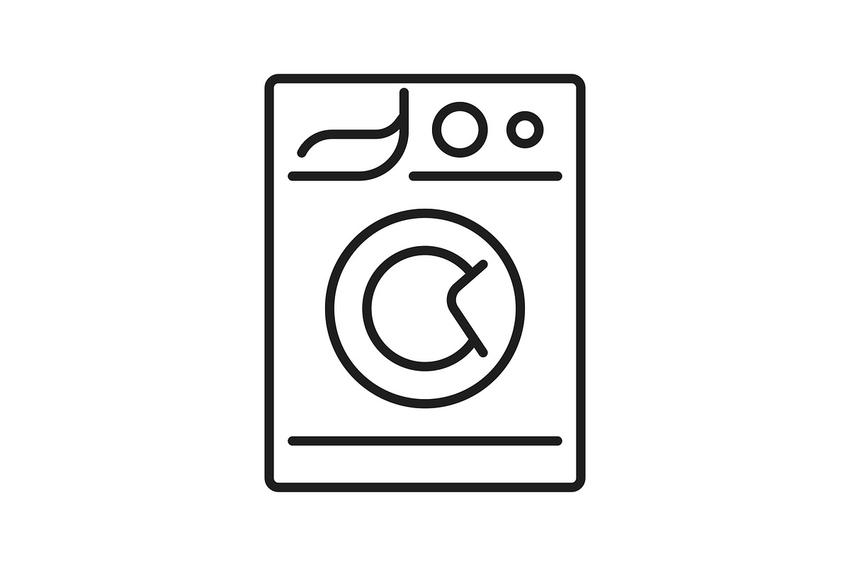 Laundry line set icons, an Outline Icon by ElineDesign (Photo 2 of 3)
