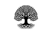 Decorative Tree of Life Vector Set, an Illustration by Creativeshirt (Thumbnail 11 of 13)