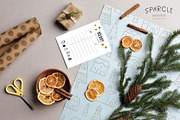 Sparcle Winter Scandi Christmas Set, an Object Graphic by Beauty Drops (Thumbnail 2 of 11)