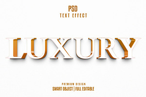 Luxury Text Effect Style