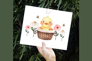 Baby Ducks watercolor set, an Animal Illustration by Estudio 812 (Thumbnail 5 of 8)