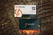 lightning business card, a Business Card Template by Indigo Graphic Shop (Thumbnail 1 of 4)