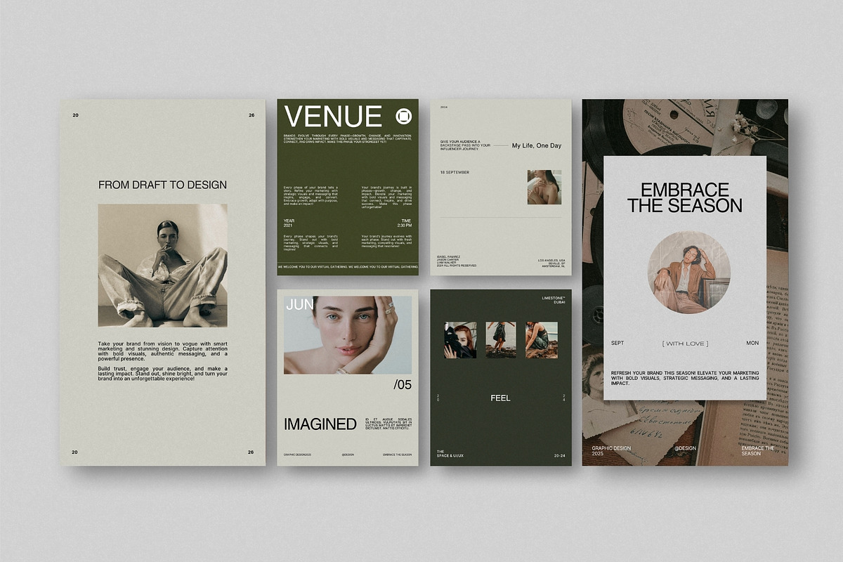 ZAVI | Instagram Post & Story (II), a Social Media Template by The Aesthetic Studio (Photo 7 of 10)