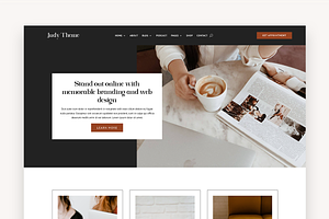 Coaching WordPress Theme Judy